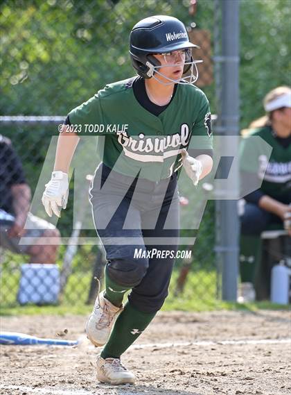 Thumbnail 1 in Griswold vs St. Bernard (ECC Quarterfinal) photogallery.