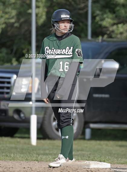 Thumbnail 2 in Griswold vs St. Bernard (ECC Quarterfinal) photogallery.