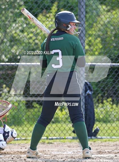 Thumbnail 2 in Griswold vs St. Bernard (ECC Quarterfinal) photogallery.