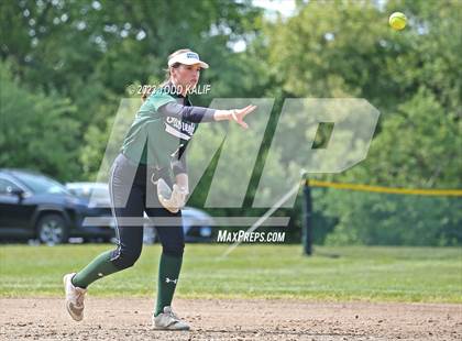 Thumbnail 1 in Griswold vs St. Bernard (ECC Quarterfinal) photogallery.