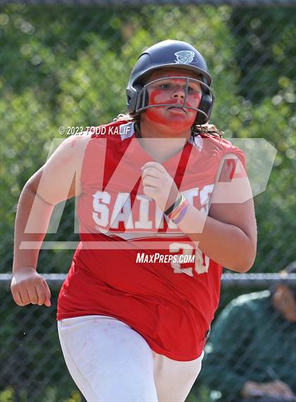 Thumbnail 3 in Griswold vs St. Bernard (ECC Quarterfinal) photogallery.