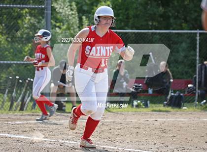 Thumbnail 1 in Griswold vs St. Bernard (ECC Quarterfinal) photogallery.