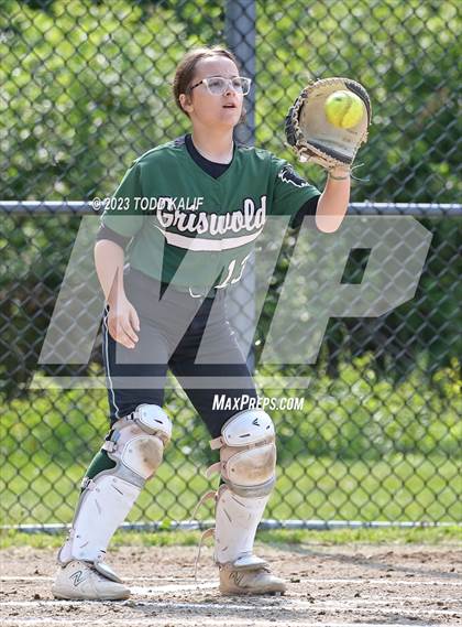 Thumbnail 2 in Griswold vs St. Bernard (ECC Quarterfinal) photogallery.