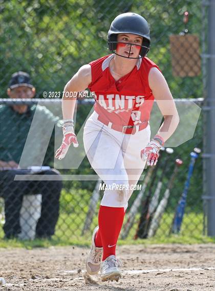 Thumbnail 1 in Griswold vs St. Bernard (ECC Quarterfinal) photogallery.