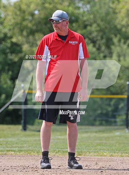 Thumbnail 1 in Griswold vs St. Bernard (ECC Quarterfinal) photogallery.