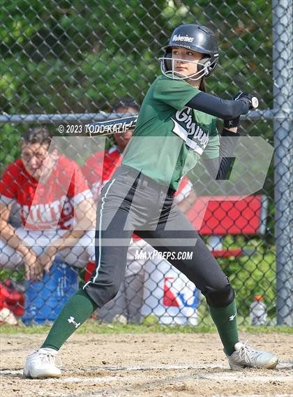Thumbnail 3 in Griswold vs St. Bernard (ECC Quarterfinal) photogallery.