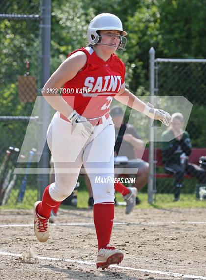 Thumbnail 3 in Griswold vs St. Bernard (ECC Quarterfinal) photogallery.
