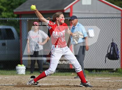 Thumbnail 1 in Griswold vs St. Bernard (ECC Quarterfinal) photogallery.