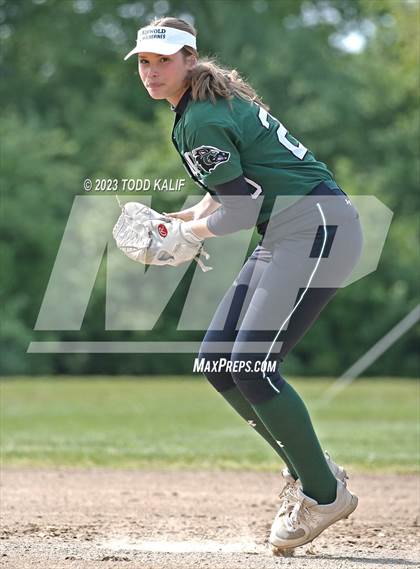 Thumbnail 2 in Griswold vs St. Bernard (ECC Quarterfinal) photogallery.