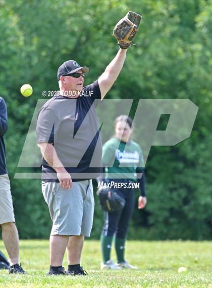 Thumbnail 2 in Griswold vs St. Bernard (ECC Quarterfinal) photogallery.