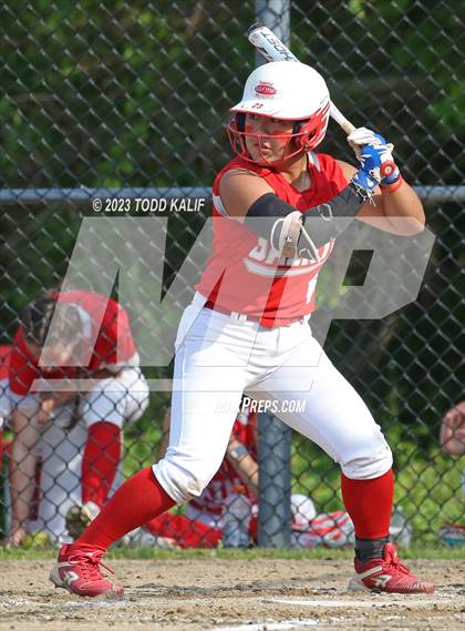 Thumbnail 2 in Griswold vs St. Bernard (ECC Quarterfinal) photogallery.