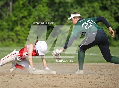 Thumbnail 2 in Griswold vs St. Bernard (ECC Quarterfinal) photogallery.