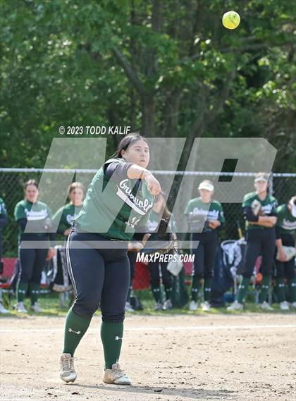 Thumbnail 3 in Griswold vs St. Bernard (ECC Quarterfinal) photogallery.