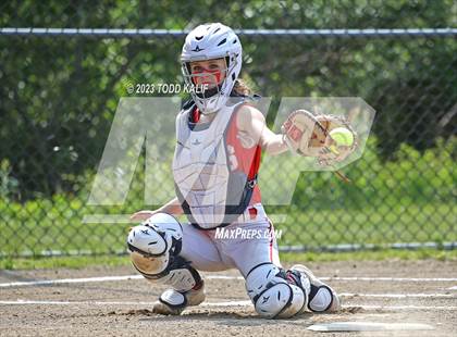 Thumbnail 2 in Griswold vs St. Bernard (ECC Quarterfinal) photogallery.
