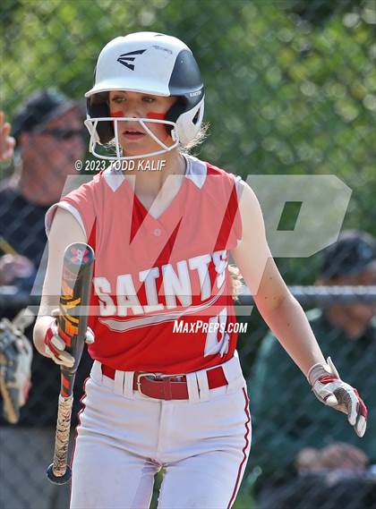 Thumbnail 1 in Griswold vs St. Bernard (ECC Quarterfinal) photogallery.