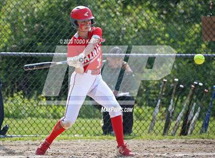 Thumbnail 2 in Griswold vs St. Bernard (ECC Quarterfinal) photogallery.