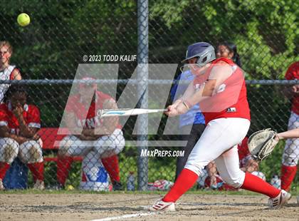 Thumbnail 2 in Griswold vs St. Bernard (ECC Quarterfinal) photogallery.