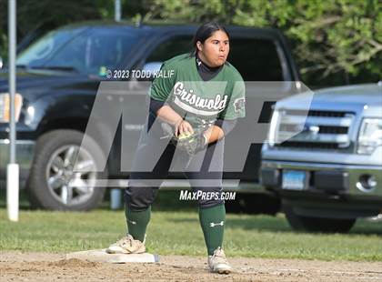 Thumbnail 3 in Griswold vs St. Bernard (ECC Quarterfinal) photogallery.