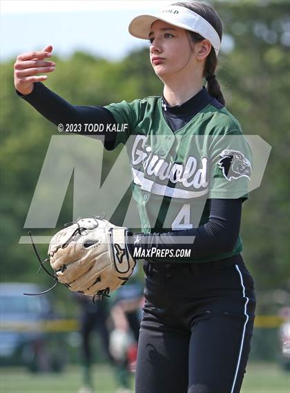 Thumbnail 1 in Griswold vs St. Bernard (ECC Quarterfinal) photogallery.