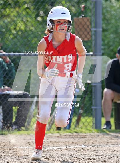 Thumbnail 3 in Griswold vs St. Bernard (ECC Quarterfinal) photogallery.