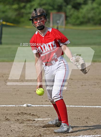 Thumbnail 3 in Griswold vs St. Bernard (ECC Quarterfinal) photogallery.