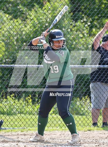 Thumbnail 1 in Griswold vs St. Bernard (ECC Quarterfinal) photogallery.