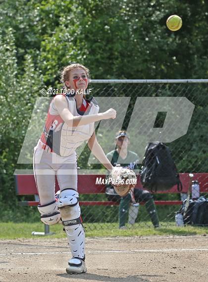 Thumbnail 1 in Griswold vs St. Bernard (ECC Quarterfinal) photogallery.