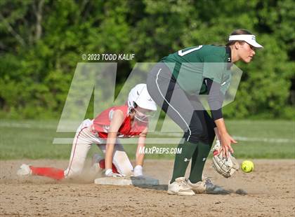Thumbnail 2 in Griswold vs St. Bernard (ECC Quarterfinal) photogallery.