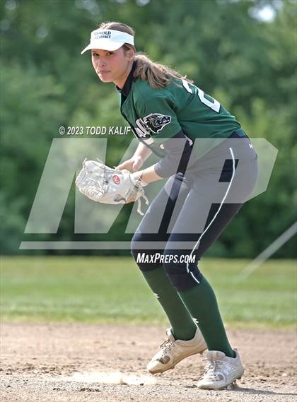 Thumbnail 1 in Griswold vs St. Bernard (ECC Quarterfinal) photogallery.