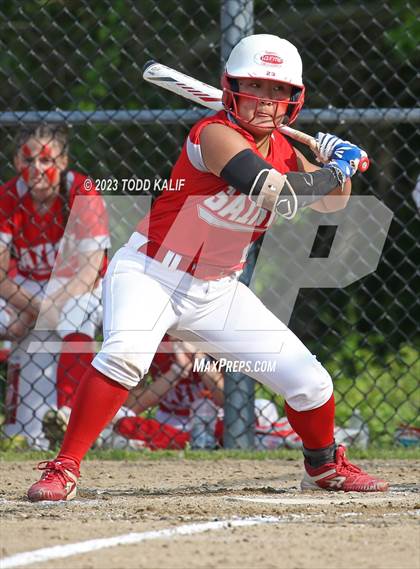 Thumbnail 3 in Griswold vs St. Bernard (ECC Quarterfinal) photogallery.