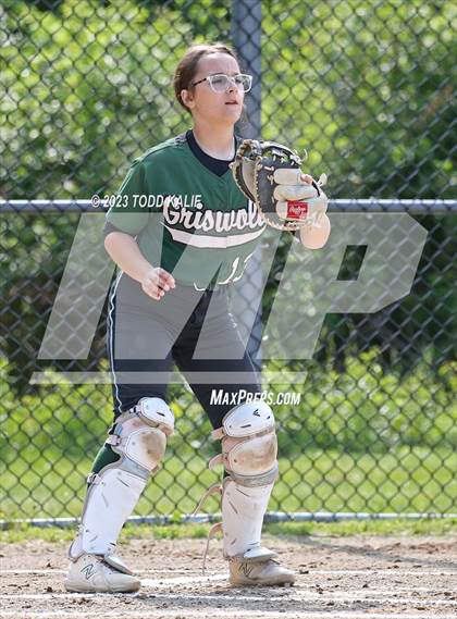 Thumbnail 3 in Griswold vs St. Bernard (ECC Quarterfinal) photogallery.