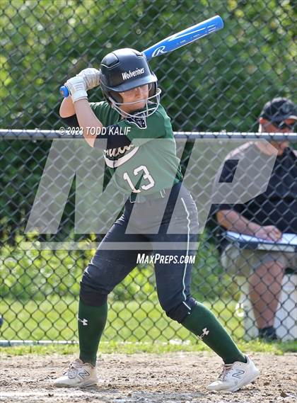 Thumbnail 2 in Griswold vs St. Bernard (ECC Quarterfinal) photogallery.