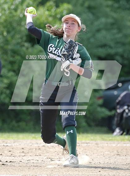 Thumbnail 2 in Griswold vs St. Bernard (ECC Quarterfinal) photogallery.