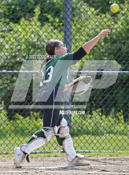 Thumbnail 2 in Griswold vs St. Bernard (ECC Quarterfinal) photogallery.