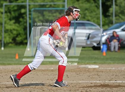 Thumbnail 2 in Griswold vs St. Bernard (ECC Quarterfinal) photogallery.