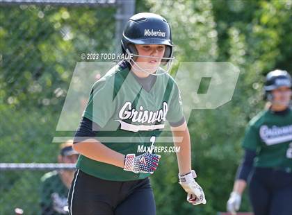 Thumbnail 1 in Griswold vs St. Bernard (ECC Quarterfinal) photogallery.