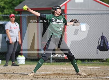 Thumbnail 1 in Griswold vs St. Bernard (ECC Quarterfinal) photogallery.