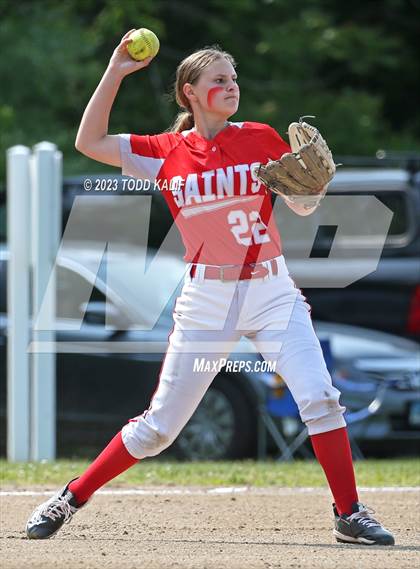 Thumbnail 3 in Griswold vs St. Bernard (ECC Quarterfinal) photogallery.