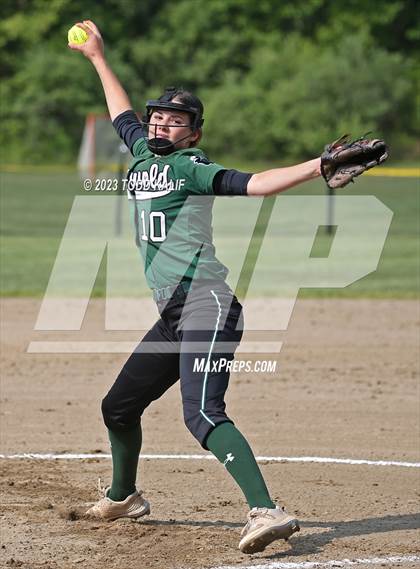 Thumbnail 3 in Griswold vs St. Bernard (ECC Quarterfinal) photogallery.