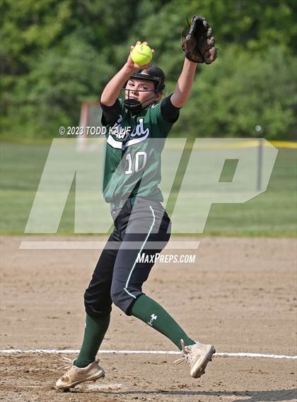Thumbnail 1 in Griswold vs St. Bernard (ECC Quarterfinal) photogallery.