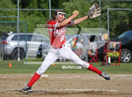 Thumbnail 1 in Griswold vs St. Bernard (ECC Quarterfinal) photogallery.