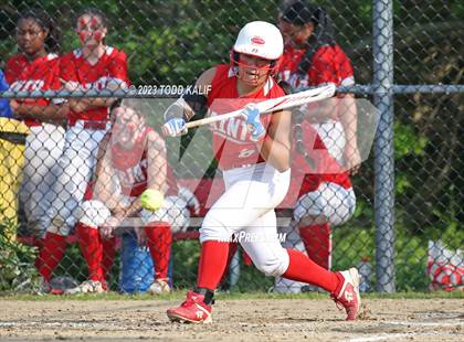 Thumbnail 1 in Griswold vs St. Bernard (ECC Quarterfinal) photogallery.