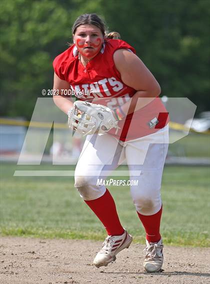 Thumbnail 3 in Griswold vs St. Bernard (ECC Quarterfinal) photogallery.