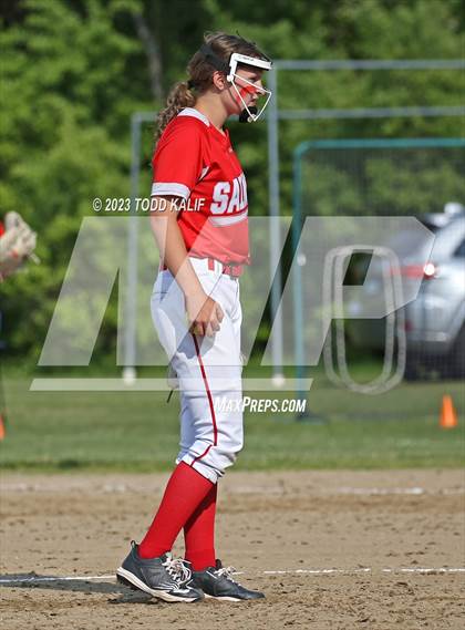 Thumbnail 1 in Griswold vs St. Bernard (ECC Quarterfinal) photogallery.