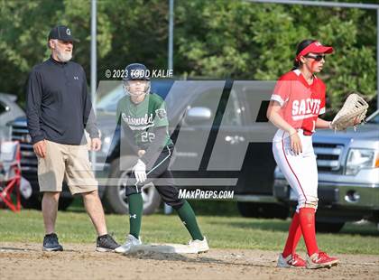 Thumbnail 3 in Griswold vs St. Bernard (ECC Quarterfinal) photogallery.