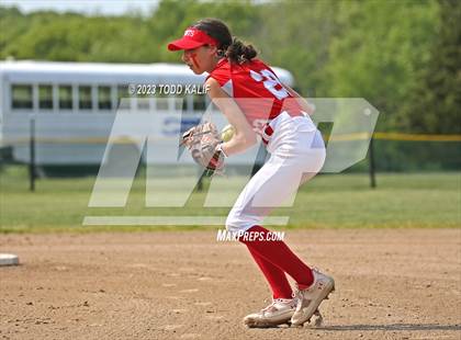 Thumbnail 2 in Griswold vs St. Bernard (ECC Quarterfinal) photogallery.