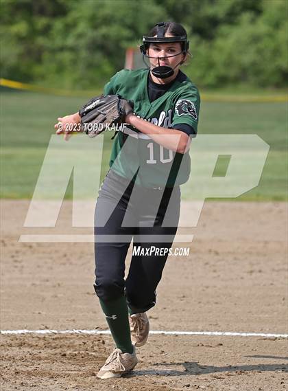 Thumbnail 1 in Griswold vs St. Bernard (ECC Quarterfinal) photogallery.