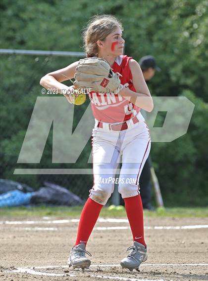Thumbnail 1 in Griswold vs St. Bernard (ECC Quarterfinal) photogallery.