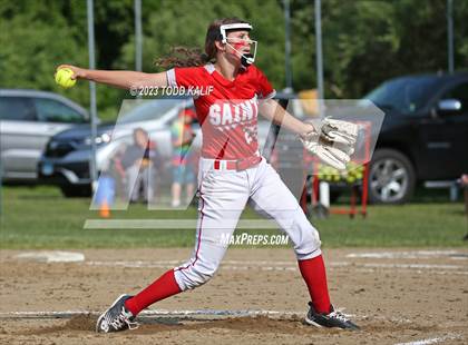 Thumbnail 3 in Griswold vs St. Bernard (ECC Quarterfinal) photogallery.
