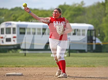 Thumbnail 2 in Griswold vs St. Bernard (ECC Quarterfinal) photogallery.